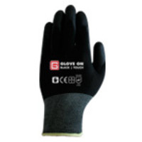 Glove on Black Touch