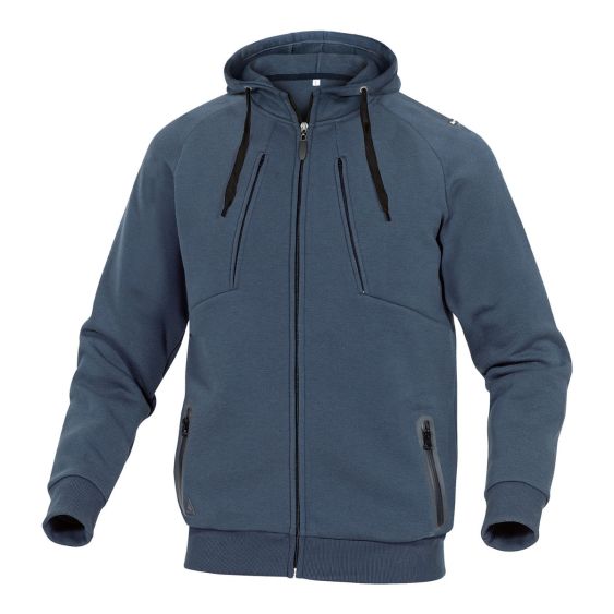 [999-3-301843-04]  DP ANZIO sweater, marineblauw, 65% molton/polyester 35% katoen, maat  M