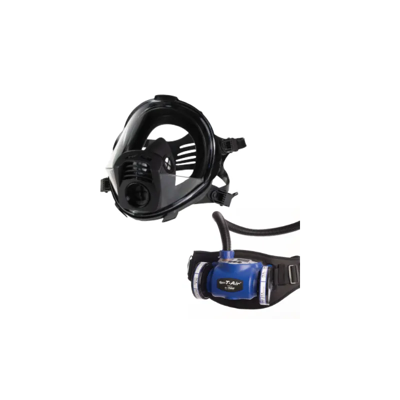 [106-000320-00] RSG 650103-03 DECON ready pack – 700S volgelaatsmasker (400701) + T-air PAPR (650103) + ademslang (661378)
