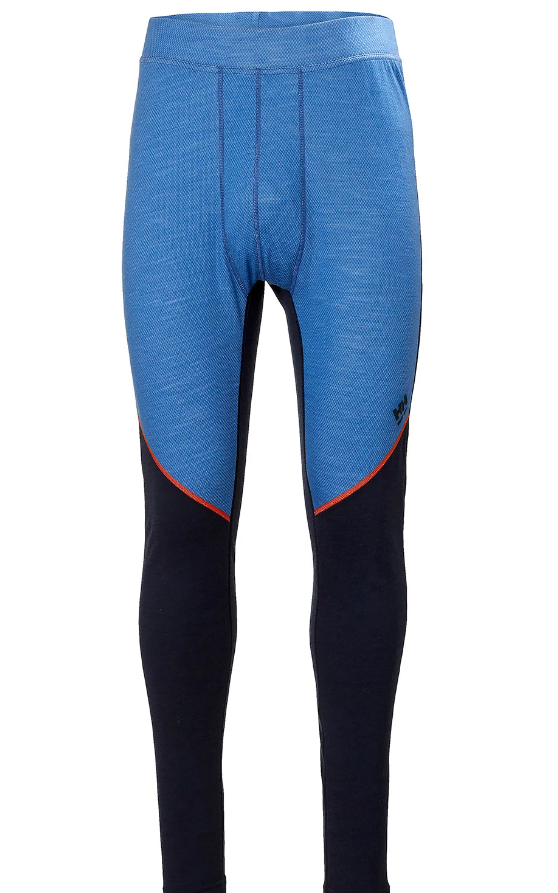 HELLY HANSEN 75506_595, HH LIFA MERINO PANT, NAVY/STONE BLUE