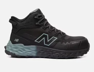 New Balance Cremorne Mid Veiligheidsschoenen, S3L HRO FO SC SR ESD, Black/Grey (MEFCMCAP2E-1012-7755)
