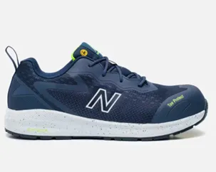 [102-001224-40] New Balance Logic Lage Veiligheidsschoenen, S1PL SR FO HRO, Navy Blue/Yellow (MIDLOGI-2143) (40)