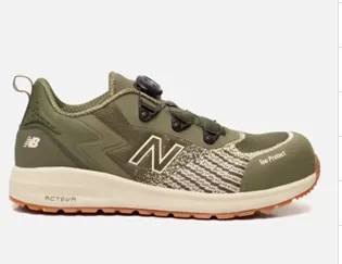 New Balance Speedware Boa Lage Veiligheidsschoenen, S1PL SRC, Olive/White (MIDSPWRBOA-3311-6106)