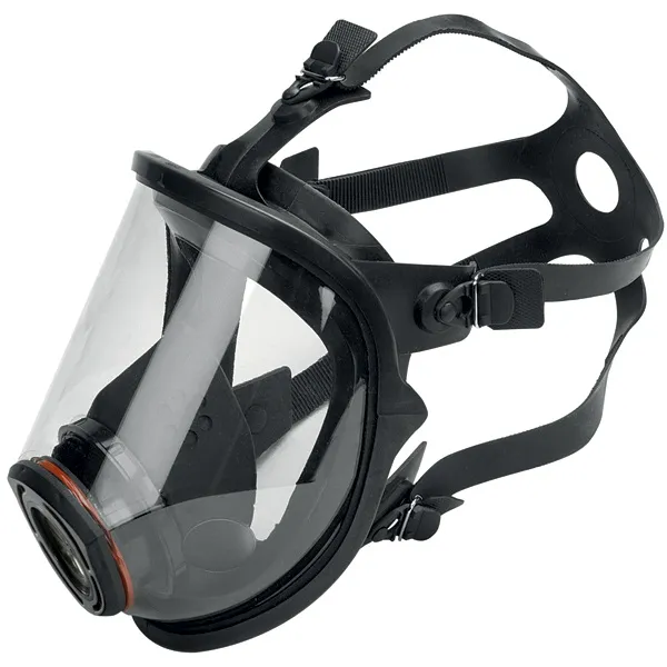 [106-000048] *RSG 400502 500 E Series Full Face Mask - TPE, Black, Class 2, EN 136: 1998
