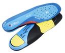 OUT --> 102-001066 JALAS 8709h HIGH ARCH SUPPORT, Inlegzool hoge voetholte, Blauw;Zwart