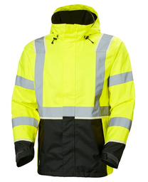 [103-009954] *HH 71185_369, UC-ME SHELL JACKET, HI VIS YELLOW/EBONY