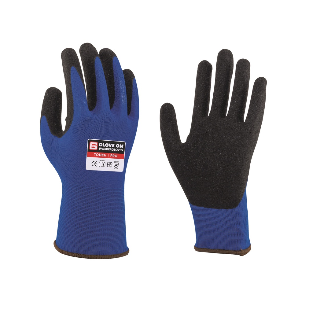 Glove On, Touch Pro, 100-100-008, CE, EN388:2016-4131X (101-000892)